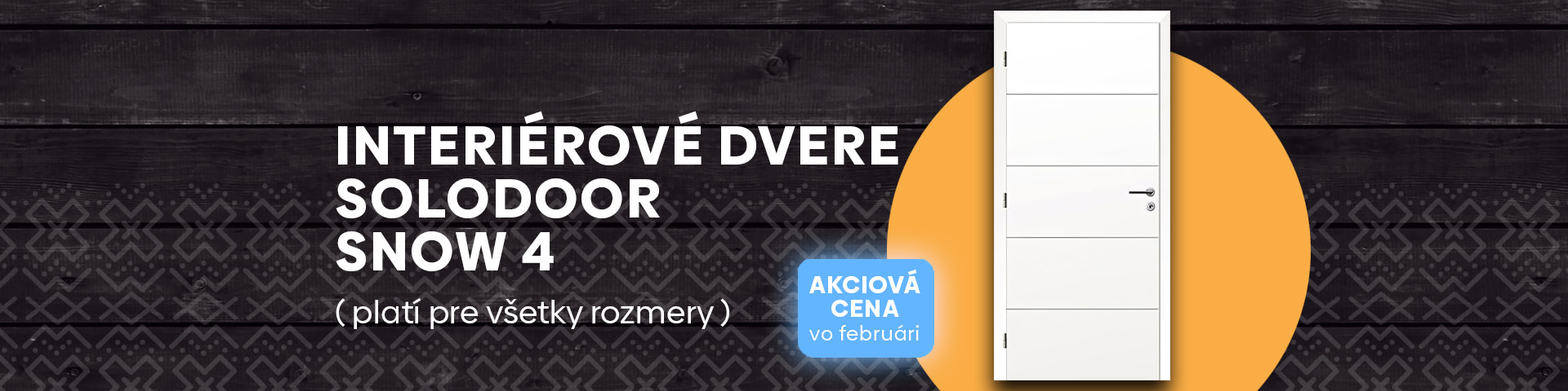 Interiérové dvere Solodoor SNOW 4